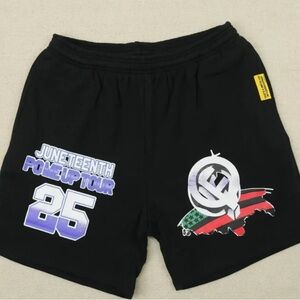 Awful A lot Of Cough Syrup Black Graphic Men's Shorts